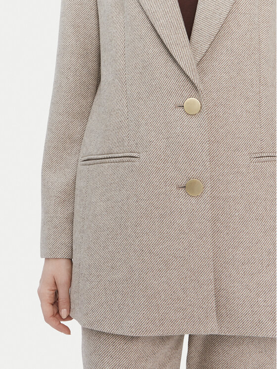 Armani Exchange Armani Exchange Sakoi XW000693 AF16146 M1088 Bež Loose Fit