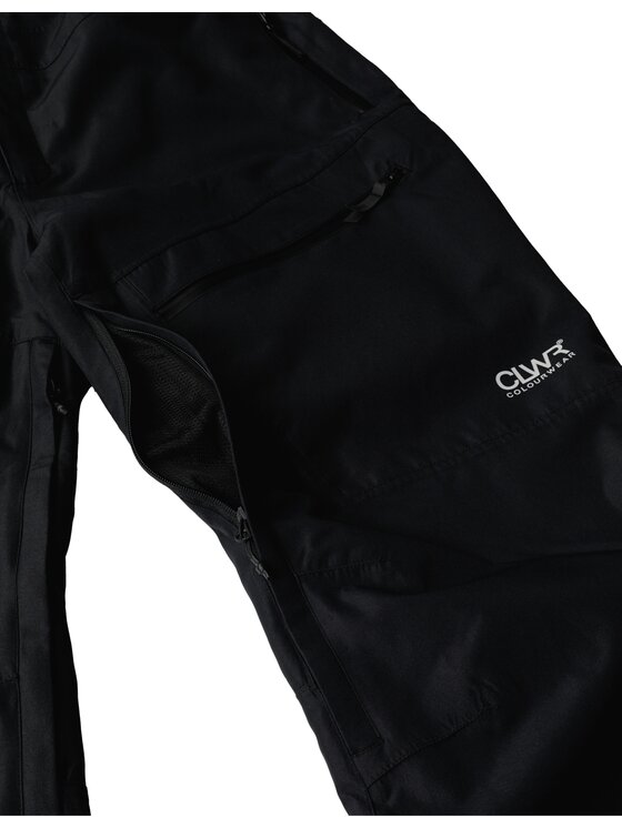 Colourwear Colourwear Spodnie narciarskie Spodnie narciarskie męskie Colourwear Slash Bib Czarny Relaxed Fit