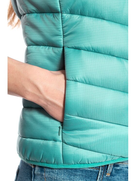Mustang Mustang Bezrękawnik HOLLY SC LIGHT VEST Zielony Regular Fit