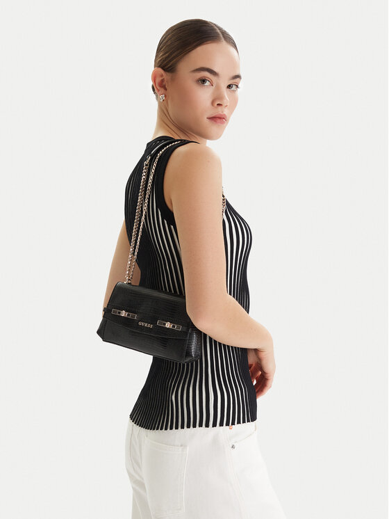 Guess Geantă Melinda Mini HWKL99 33780 Negru