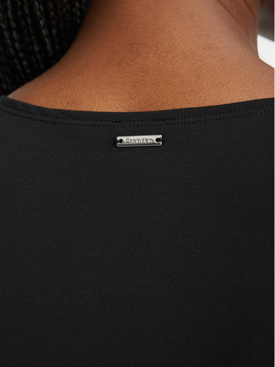 Calvin Klein Calvin Klein T-Shirt LV044J208G Μαύρο Regular Fit