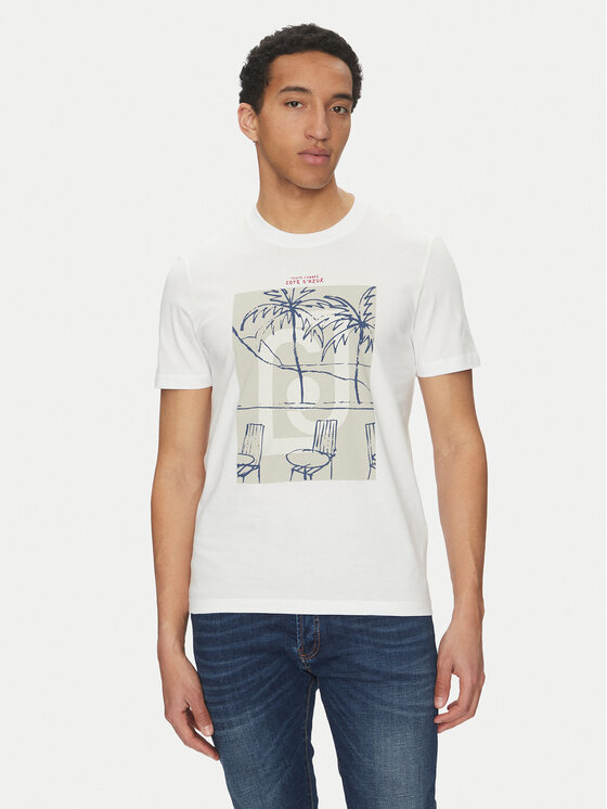 Liu Jo Liu Jo T-Shirt QA5189 J4924 Biały Regular Fit
