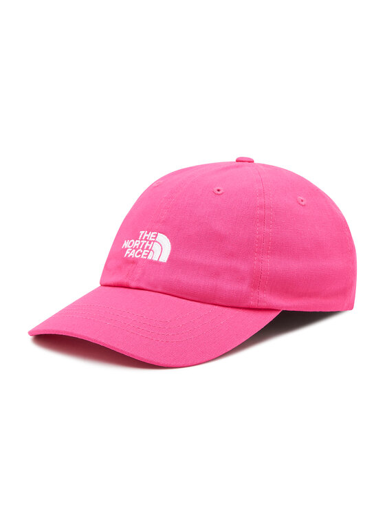 pink the north face hat