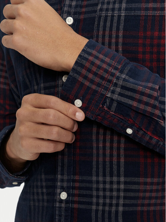 Pepe Jeans Pepe Jeans Marškiniai Marcus PM308726 Tamsiai mėlyna Regular Fit