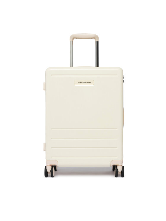 Tommy Hilfiger Kabínový kufor Th Travel Cabin Case AW0AW17829 Écru