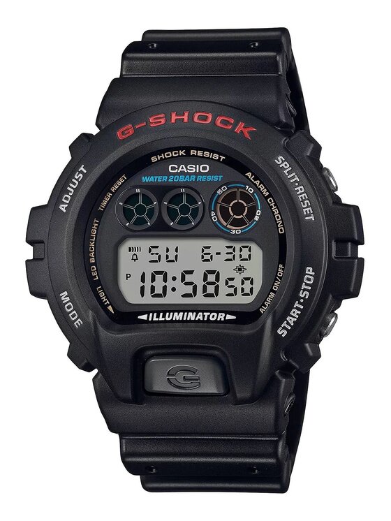 Casio Casio Zegarek DW-6900U-1ER Czarny