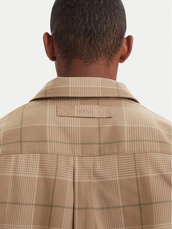 HUGO HUGO Krekls Ernio 50566312 Bēšs Regular Fit