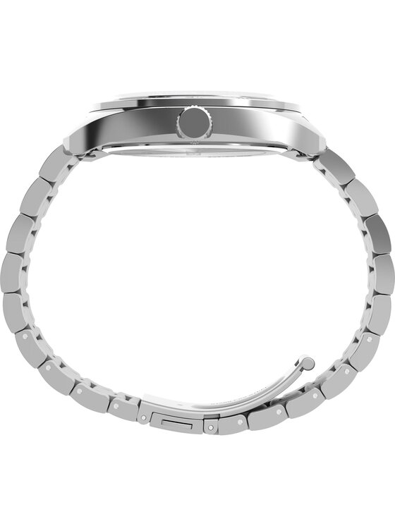 Timex Timex Zegarek TW2Y88900 Srebrny