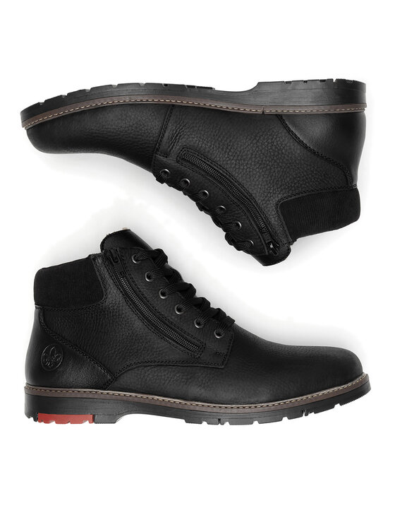 Rieker Rieker Schnürschuhe 10503-00 Schwarz