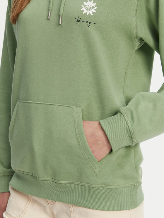 Roxy Roxy Majica dugih rukava ERJFT04952 Zelena