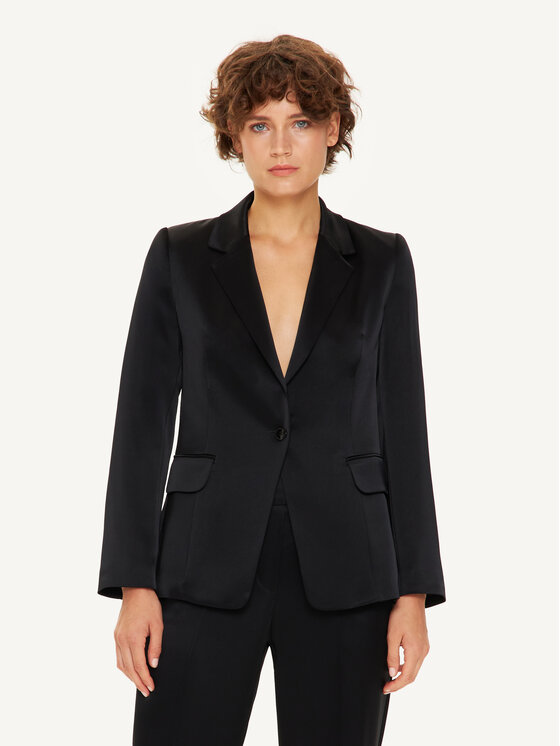 KMX Studio KMX Studio Marynarka 106930007 Czarny Straight Fit
