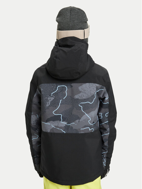 Quiksilver Quiksilver Geacă pentru snowboard Side Hit EQBTJ03220 Negru Regular Fit