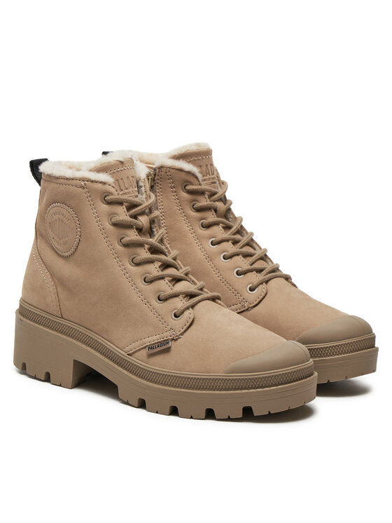 Palladium Palladium Schnürstiefeletten Pallabase Nbk Zip Wl 98867-211-M Grau