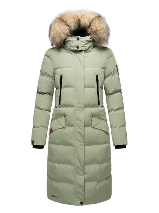Marikoo Marikoo Kurtka zimowa Schneesternchen Zielony Regular Fit