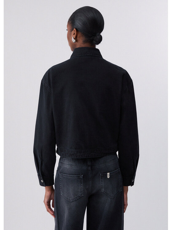 Liu Jo Liu Jo Koszula jeansowa UF6193D037287520 Czarny Regular Fit