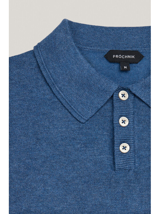 Próchnik Próchnik Polo PM7 PO073125000057 Niebieski Regular Fit