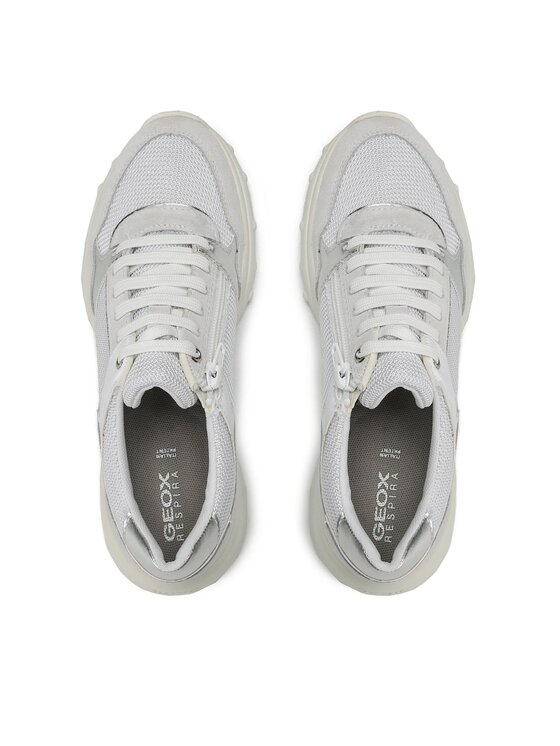 Geox Geox Sneakersy D Alleniee A D35LPA 0AS22 C1352 Biały