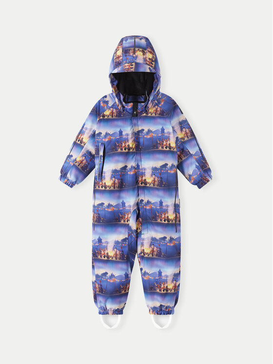 Reima Reima Zimski kombinezon Moomin Lyster 5100011D Plava Regular Fit