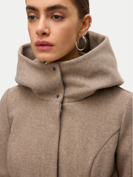 Vero Moda Vero Moda Cappotto di transizione Popliva 10310779 Beige Regular Fit