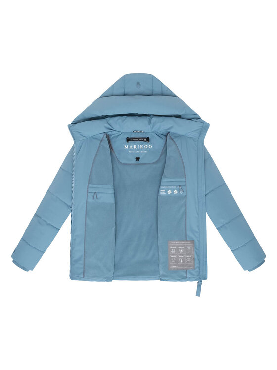 Marikoo Marikoo Kurtka zimowa Kuschelnasee Niebieski Regular Fit