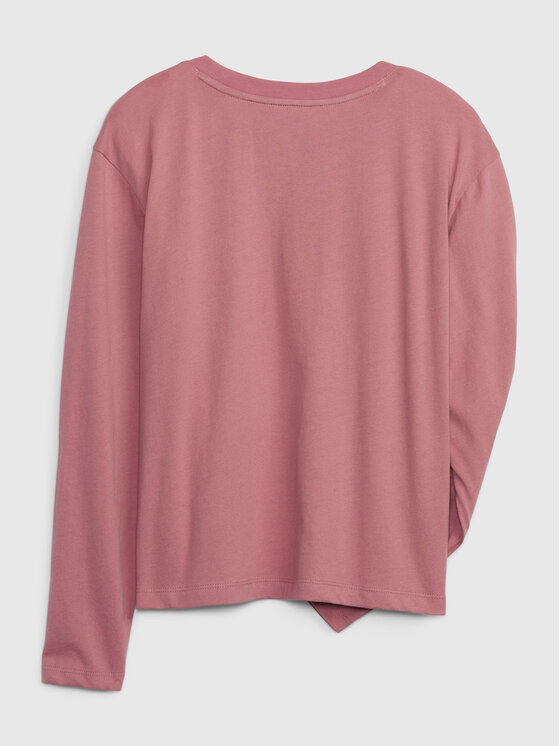 Gap Gap Bluzka 787249-00 Różowy Regular Fit