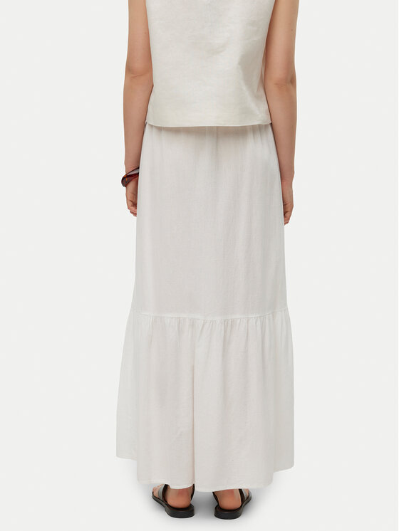 Vero Moda Vero Moda Fustă maxi Pretty 10311167 Alb Regular Fit