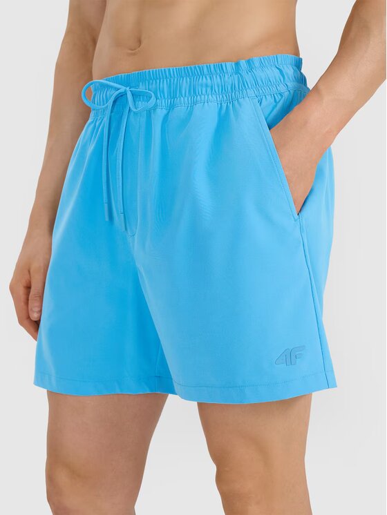 4F 4F Shorts da mare 4FWSS25UBDSM134-33S Blu Regular Fit
