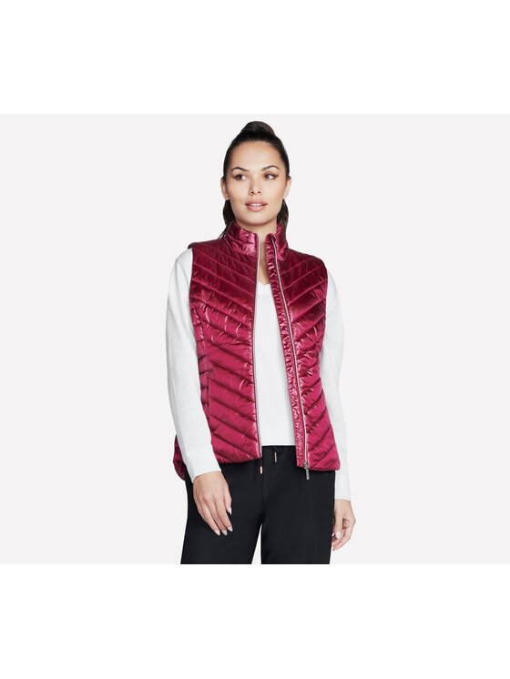 Skechers Skechers Gilet JA151-PKRD Bordeaux Regular Fit