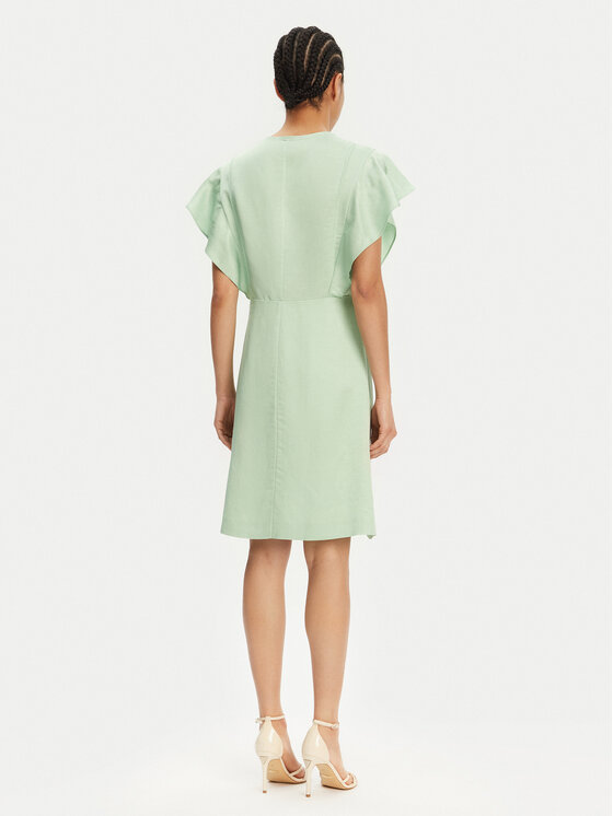 BOSS BOSS Sommerkleid Deliniara 50537402 Grün Regular Fit