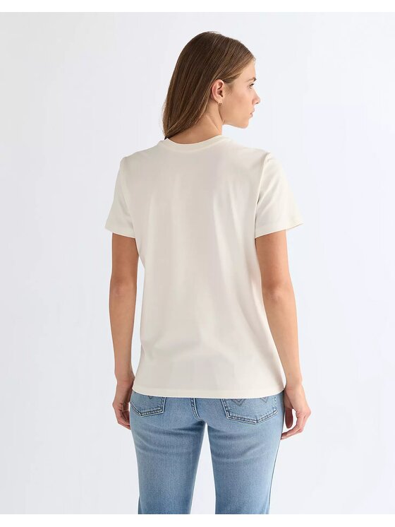 Wrangler Wrangler T-Shirt GRAPHIC TEE Biały Regular Fit