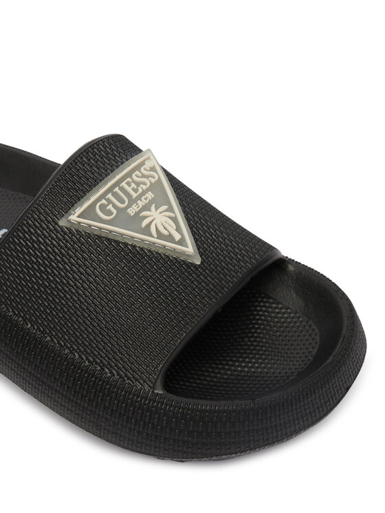 Guess Guess Šľapky H6GZ02 WG5X0 Čierna