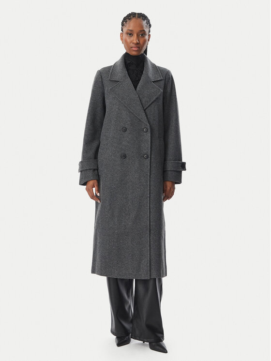 Vero Moda Vero Moda Palton de iarnă Eva 10348666 Gri închis Regular Fit