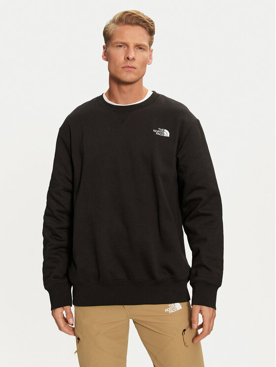 The North Face The North Face Bluză Essential NF0A89ET Negru Regular Fit