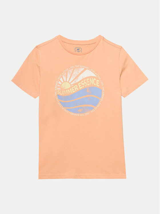 4F 4F Тишърт 4FJWSS24TTSHM1135 Оранжев Regular Fit