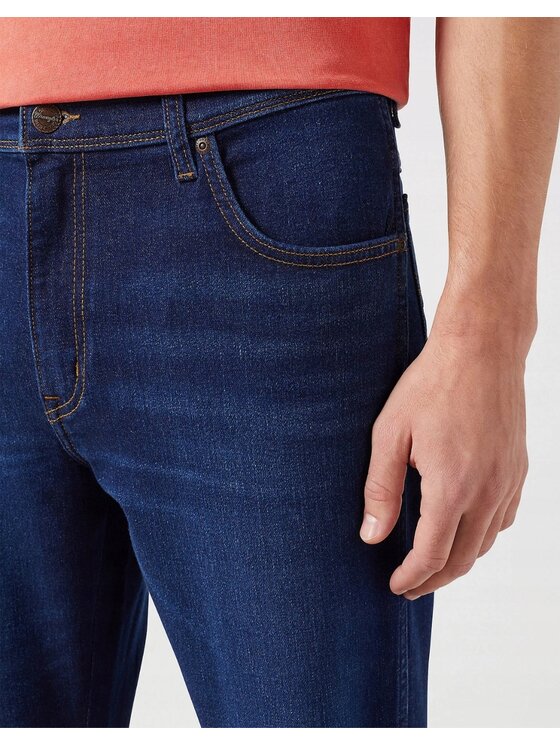 Wrangler Wrangler Jeansy Texas Slim Niebieski Slim Fit