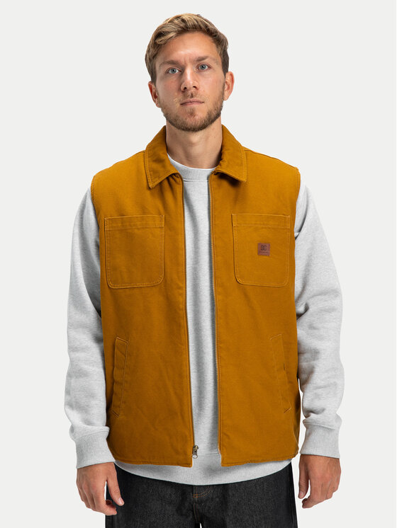 DC Shoes DC Shoes Varrukateta jakk Keyless EDYJK03264 Pruun Regular Fit