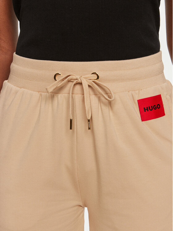 HUGO Hugo Melegítő alsó Talua 50508694 Bézs Relaxed Fit