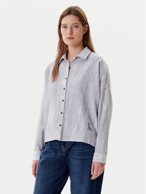 Mustang Mustang Πουκάμισο Ruby 1016577 Μπλε Loose Fit