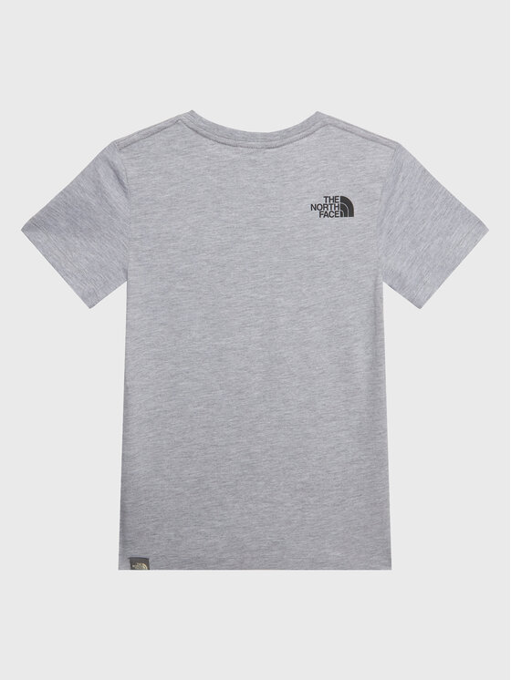 The North Face The North Face Тишърт Easy NF0A82GH Сив Regular Fit