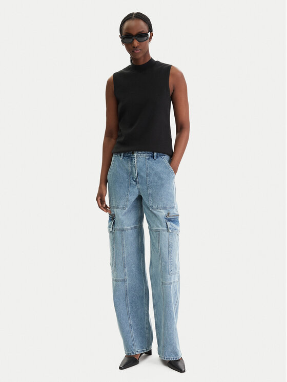 MICHAEL Michael Kors MICHAEL Michael Kors Farmer MR6909WFAU Kék Relaxed Fit