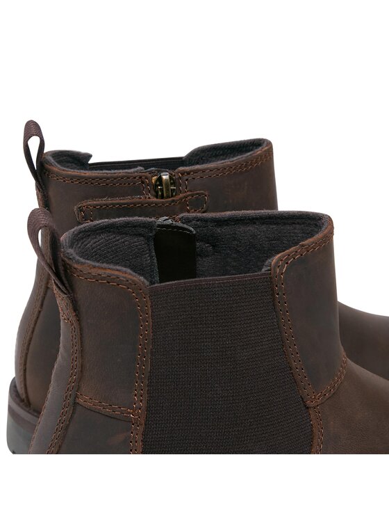 Timberland Timberland Gležnjarji Courma Kid Chelsea TB0A28PY9311 Rjava