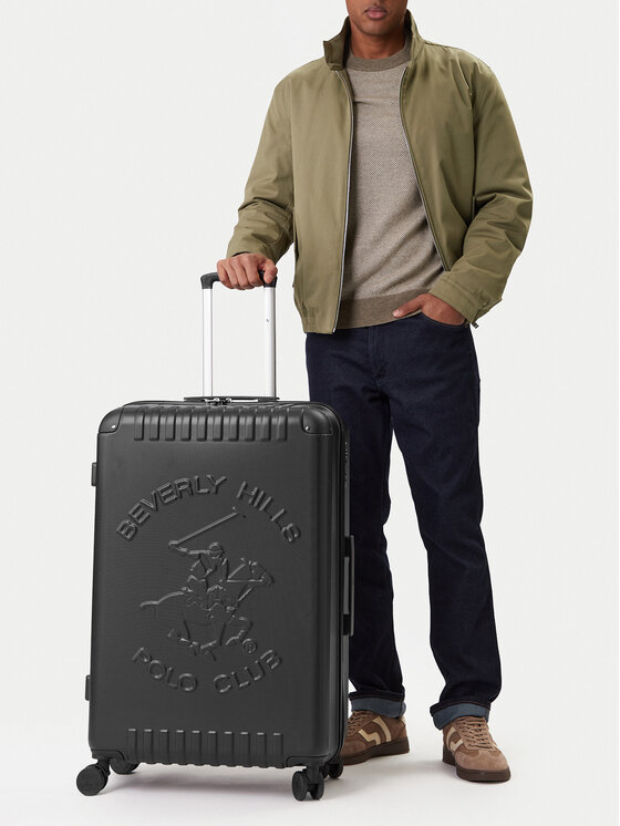 Beverly Hills Polo Club Beverly Hills Polo Club Велика валіза CEO-BHPC-L-001-08-BLACK Чорний