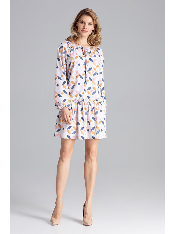 FIGL FIGL Sukienka M661 Kolorowy Regular Fit