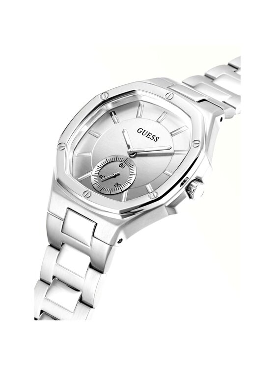Guess Guess Hodinky GW0310L1 Strieborná