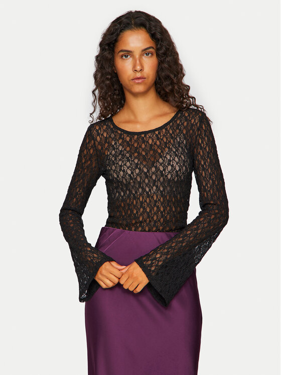 Vila Vila Body Kaylee 14101423 Negru Slim Fit