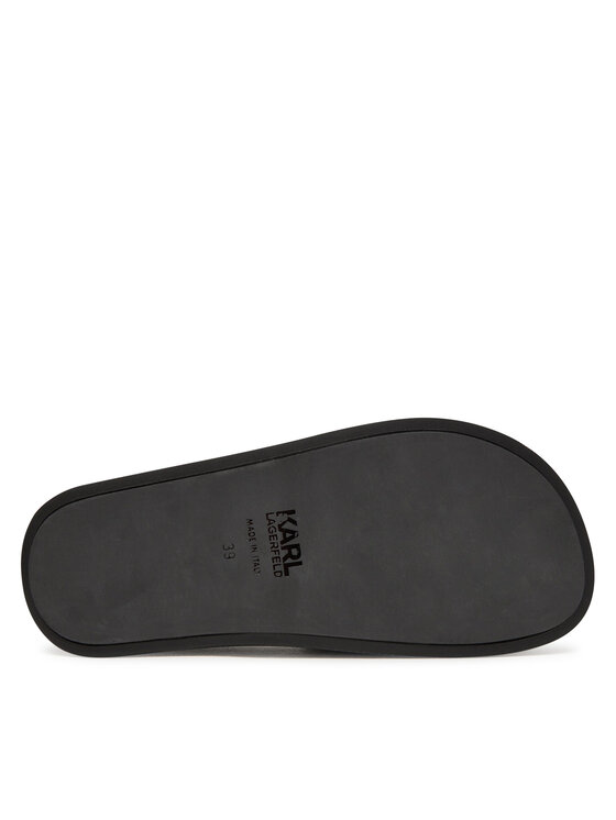 KARL LAGERFELD KARL LAGERFELD Şlapi Kondominium KL88819 Negru
