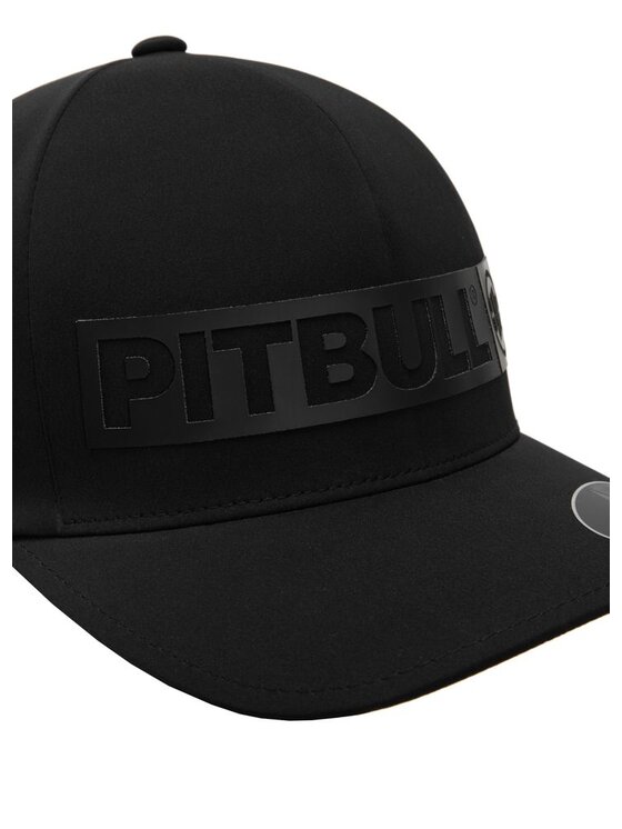 PITBULL PITBULL Czapka z daszkiem Stretch Hilltop Czarny