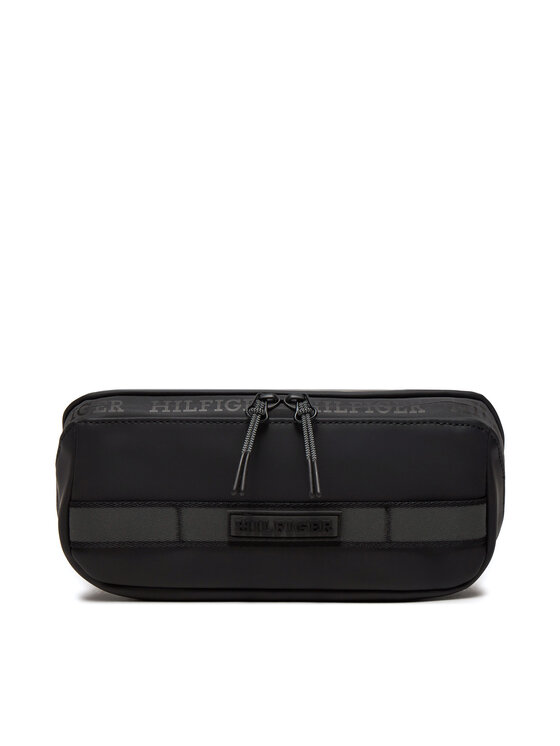 Geantă pentru cosmetice Tommy Hilfiger Monotype AM0AM12785 Negru