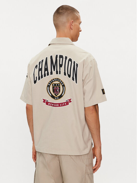 Champion Champion Сорочка 220005 Сірий Custom Fit