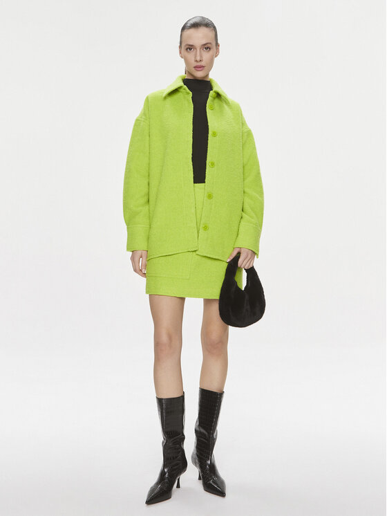 Samsøe Samsøe Samsøe Samsøe Giacca di transizione Inez F23400011 Verde Oversize